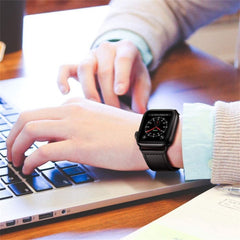 TECH-PROTECT LEATHERFIT SAMSUNG GALAXY WATCH ULTRA (47MM) NOIR