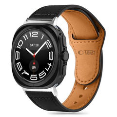 TECH-PROTECT LEATHERFIT SAMSUNG GALAXY WATCH ULTRA (47MM) NOIR