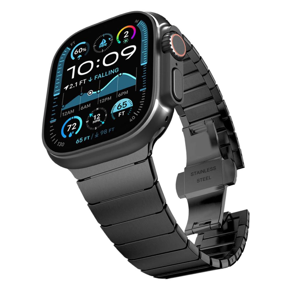 TECH-PROTECT LINKBAND APPLE WATCH 6 / 7 / 8 / 9 / 10 / SE / ULTRA 1 / 2 (44 / 45 / 46 / 49 MM) NOIR