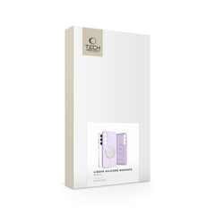 COUVERTURE TECH-PROTECT LIQUID SILICONE MAGSAFE GALAXY S25 MAUVE