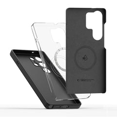COUVERTURE TECH-PROTECT LIQUID SILICONE MAGSAFE GALAXY S25 ULTRA NOIR