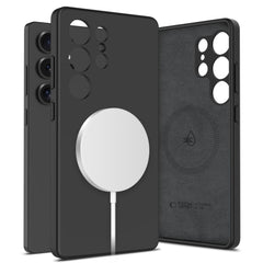 COUVERTURE TECH-PROTECT LIQUID SILICONE MAGSAFE GALAXY S25 ULTRA NOIR