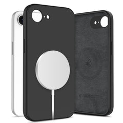 COUVERTURE TECH-PROTECT LIQUID SILICONE MAGSAFE IPHONE 16E NOIR