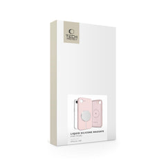 COUVERTURE TECH-PROTECT LIQUID SILICONE MAGSAFE IPHONE 16E PERLE ROSE