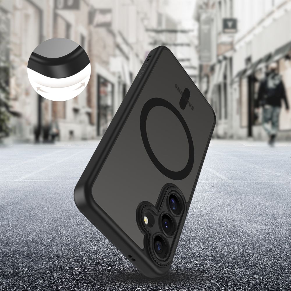 COUVERTURE TECH-PROTECT MAGCAM MAGSAFE GALAXY S25 NOIR MAT