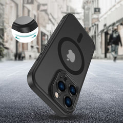 COQUE POUR IPHONE 16 PRO TECH-PROTECT MAGCAM MAGSAFE NOIR MAT