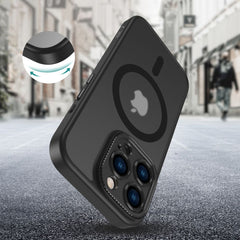 COQUE POUR IPHONE 16 PRO MAX TECH-PROTECT MAGCAM MAGSAFE NOIR MAT