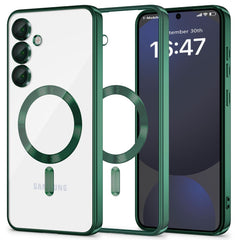 COUVERTURE TECH-PROTECT MAGFLEX MAGSAFE GALAXY S24 FE VERT JUNGLE