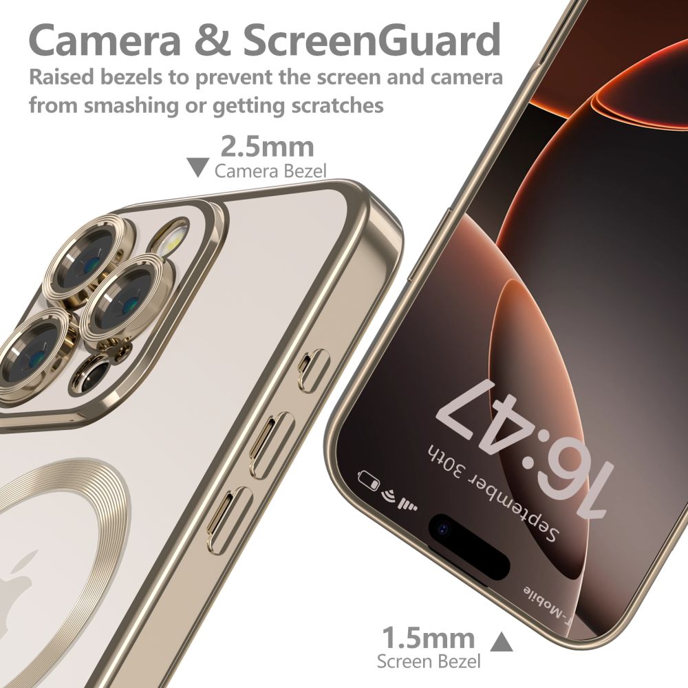COUVERTURE TECH-PROTECT MAGFLEX MAGSAFE IPHONE 16 PRO DESERT BRILLANT
