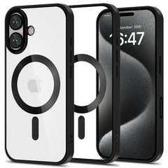 COUVERTURE TECH-PROTECT MAGFLEX MAGSAFE IPHONE 16 NOIR SATINÉ