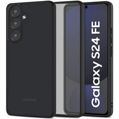 COUVERCLE TECH-PROTECT MAGMAT GALAXY S24 FE NOIR MAT
