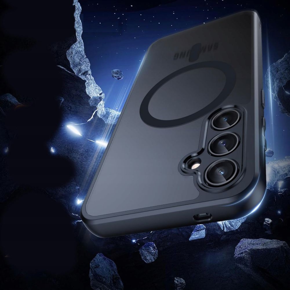 COUVERCLE TECH-PROTECT MAGMAT MAGSAFE GALAXY S24 FE NOIR MAT