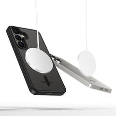 TECH-PROTECT MAGMAT MAGSAFE GALAXY S25 NOIR/TRANSPARENT