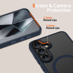 COUVERCLE TECH-PROTECT MAGMAT MAGSAFE GALAXY S25 MAT NAVY