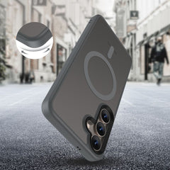 COUVERTURE TECH-PROTECT MAGMAT MAGSAFE GALAXY S25 TITANE MAT