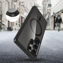 TECH-PROTECT MAGMAT MAGSAFE GALAXY S25 ULTRA NOIR/TRANSPARENT
