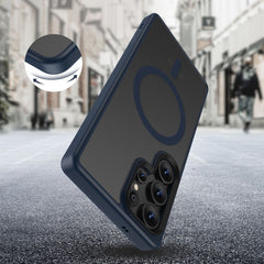 COUVERTURE TECH-PROTECT MAGMAT MAGSAFE GALAXY S25 ULTRA MAT NAVY