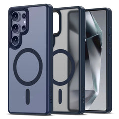 COUVERTURE TECH-PROTECT MAGMAT MAGSAFE GALAXY S25 ULTRA MAT NAVY