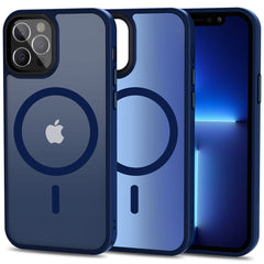 COQUE TECH-PROTECT MAGMAT MAGSAFE IPHONE 12 / 12 PRO MAT NAVY