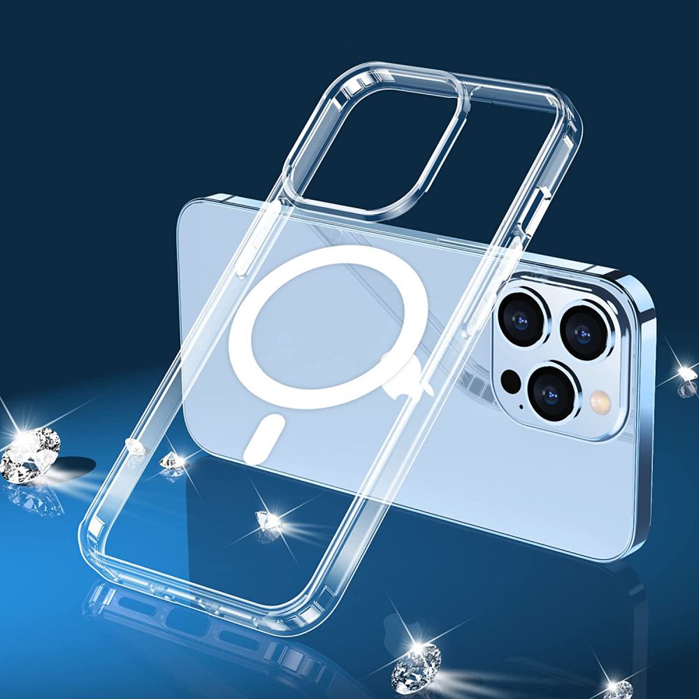 COQUE POUR IPHONE 13 MAGSAFE HEYCASE MAGMAT TRANSPARENT