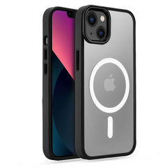 COUVERTURE TECH-PROTECT MAGMAT MAGSAFE IPHONE 13 TRANSPARENT / NOIR