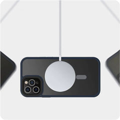 COQUE POUR IPHONE 13 MAGSAFE HEYCASE MAGMAT NOIR MAT
