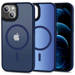 COUVERTURE TECH-PROTECT MAGMAT MAGSAFE IPHONE 13 MAT NAVY