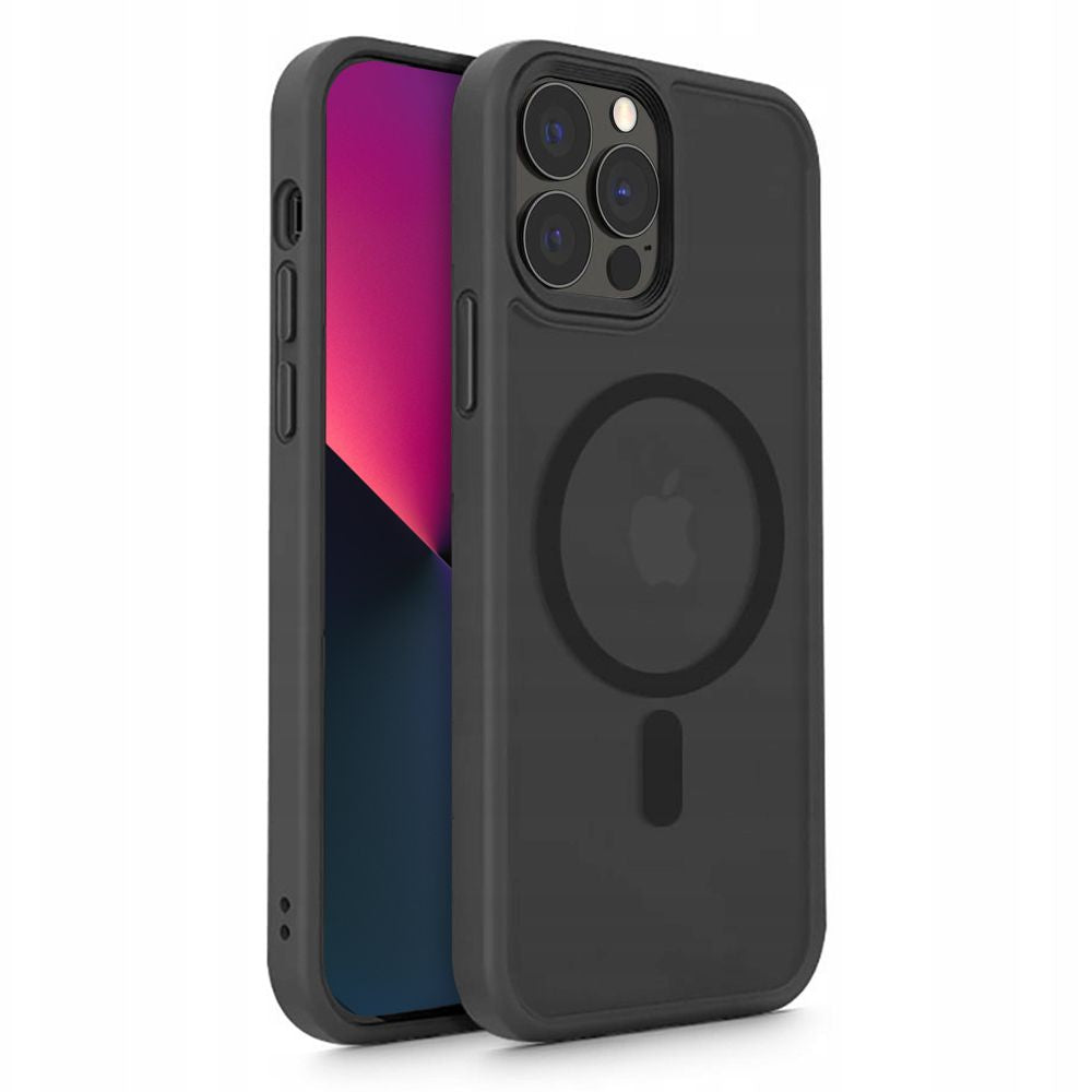 COUVERTURE TECH-PROTECT MAGMAT MAGSAFE IPHONE 13 PRO NOIR MAT