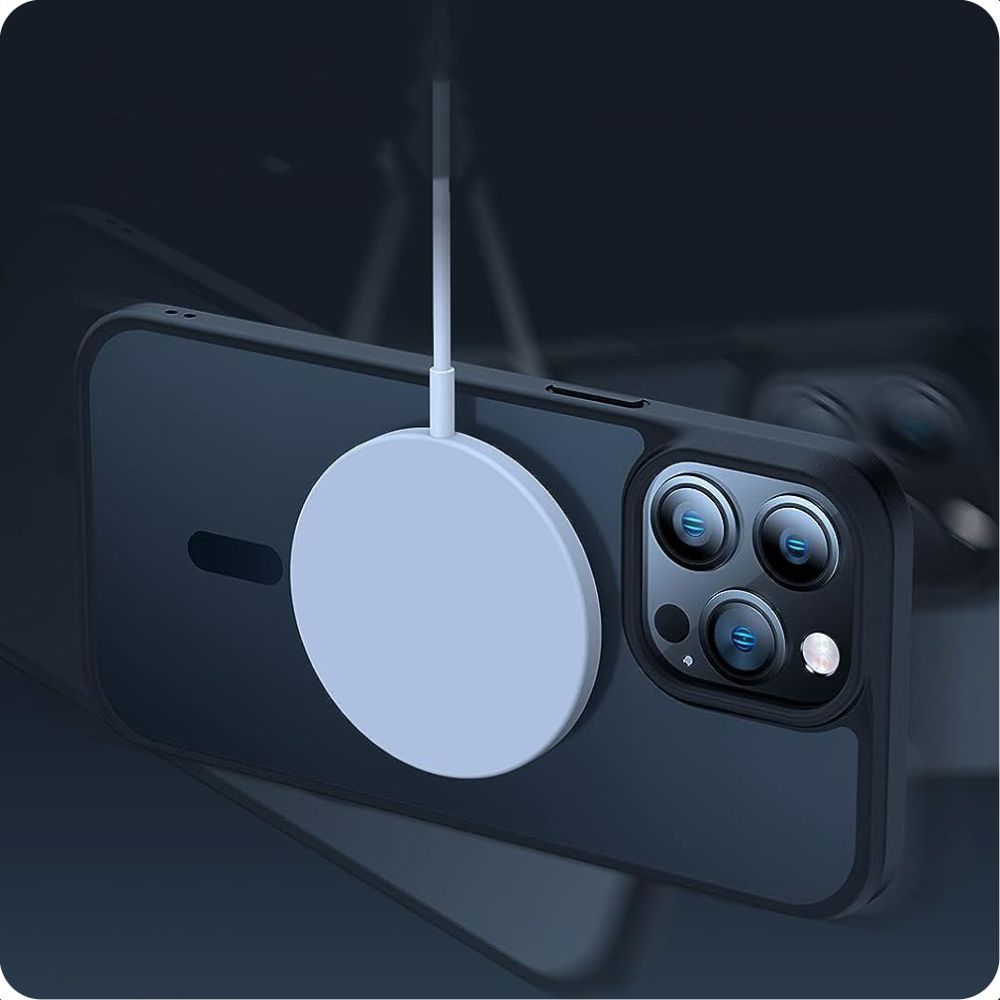 COQUE TECH-PROTECT MAGMAT MAGSAFE IPHONE 13 PRO MAX NOIR/TRANSPARENT