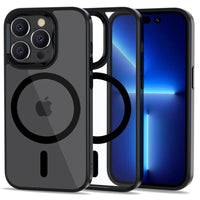 COUVERTURE TECH-PROTECT MAGMAT MAGSAFE IPHONE 14 PRO NOIR/TRANSPARENT