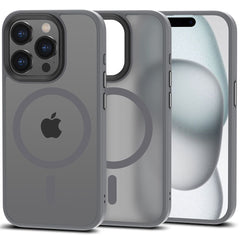 COUVERTURE TECH-PROTECT MAGMAT MAGSAFE IPHONE 15 PRO MAX TITANE MAT