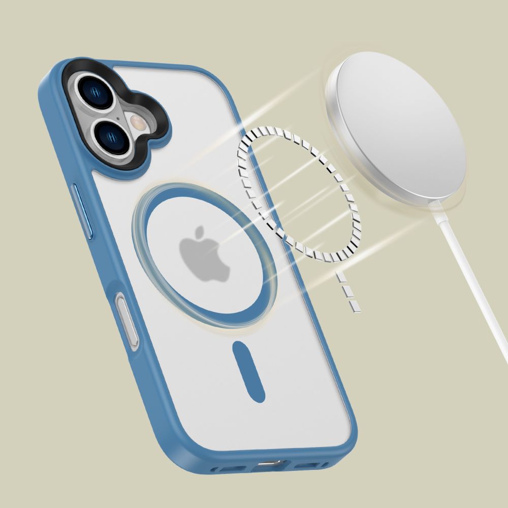 COUVERTURE TECH-PROTECT MAGMAT MAGSAFE IPHONE 16 MAT ULTRAMARINE