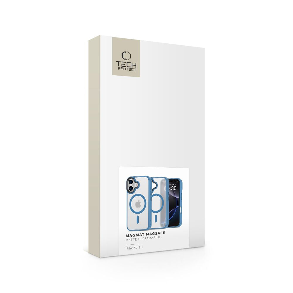 COUVERTURE TECH-PROTECT MAGMAT MAGSAFE IPHONE 16 MAT ULTRAMARINE