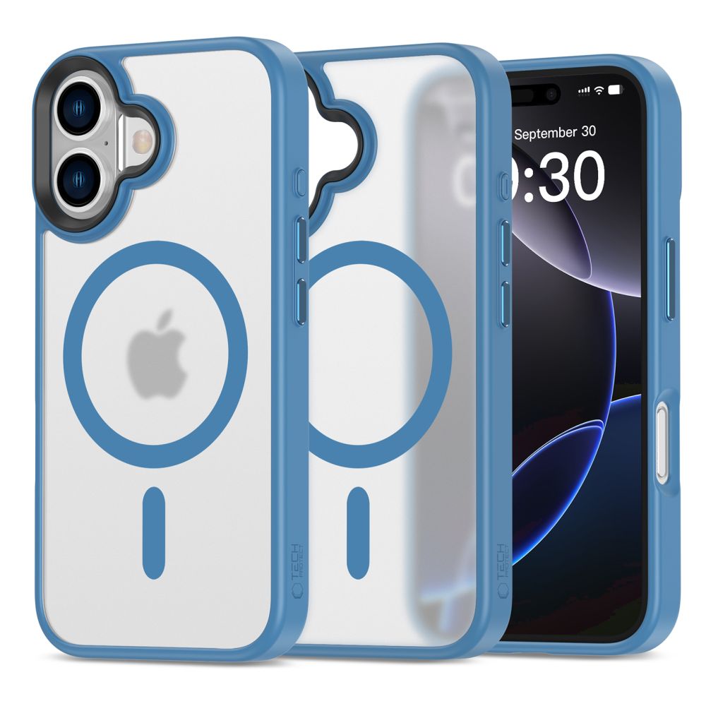 COUVERTURE TECH-PROTECT MAGMAT MAGSAFE IPHONE 16 MAT ULTRAMARINE
