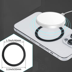 TECH-PROTECT MAGMAT MAGSAFE ANNEAU MAGNÉTIQUE UNIVERSEL NOIR & ARGENT