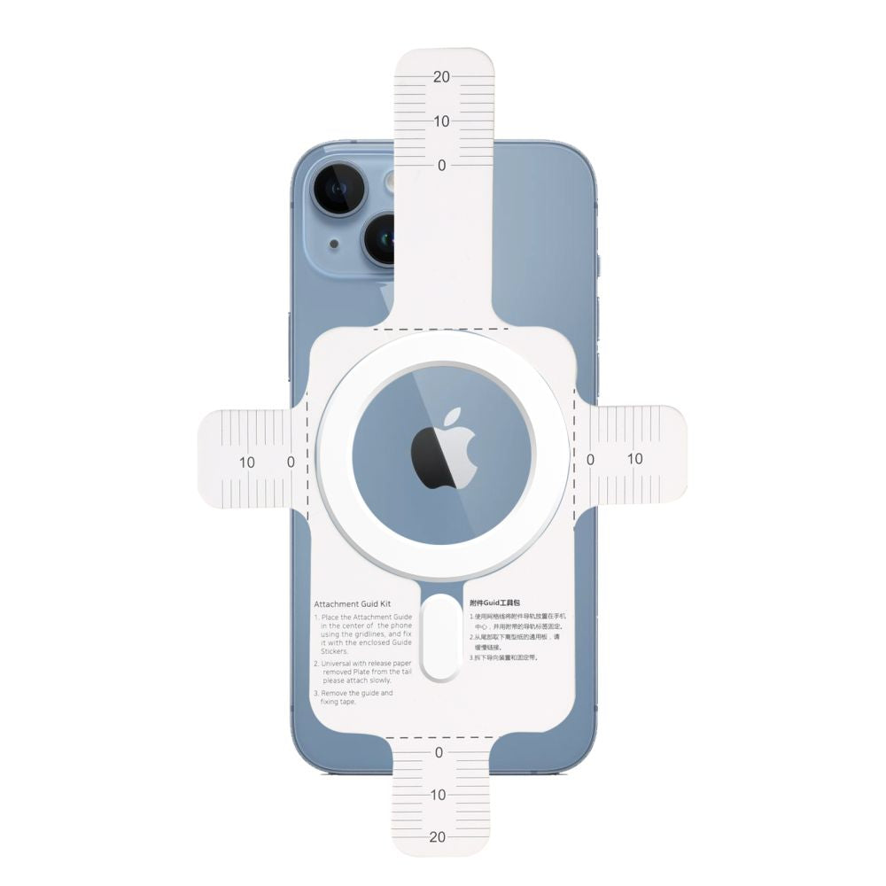 TECH-PROTECT MAGMAT MAGSAFE ANNEAU MAGNÉTIQUE UNIVERSEL BLANC