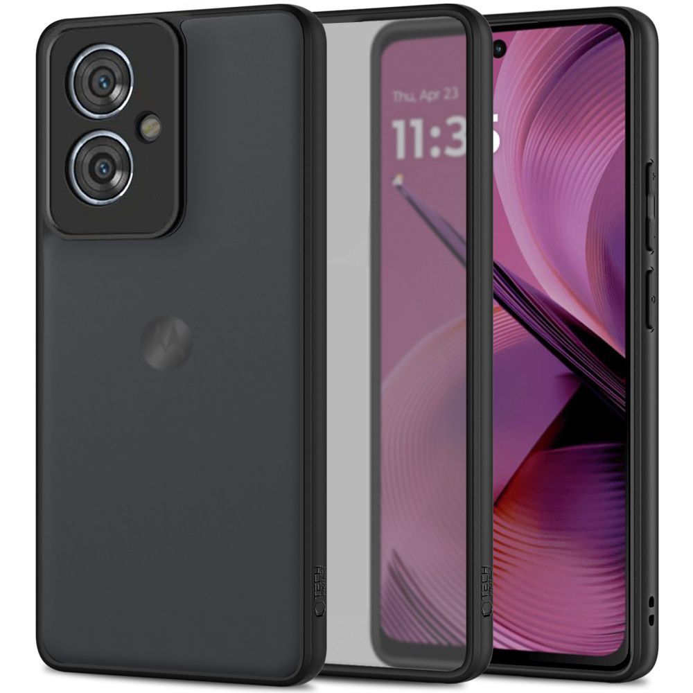 COUVERTURE TECH-PROTECT MAGMAT MOTOROLA MOTO G55 5G NOIR MAT