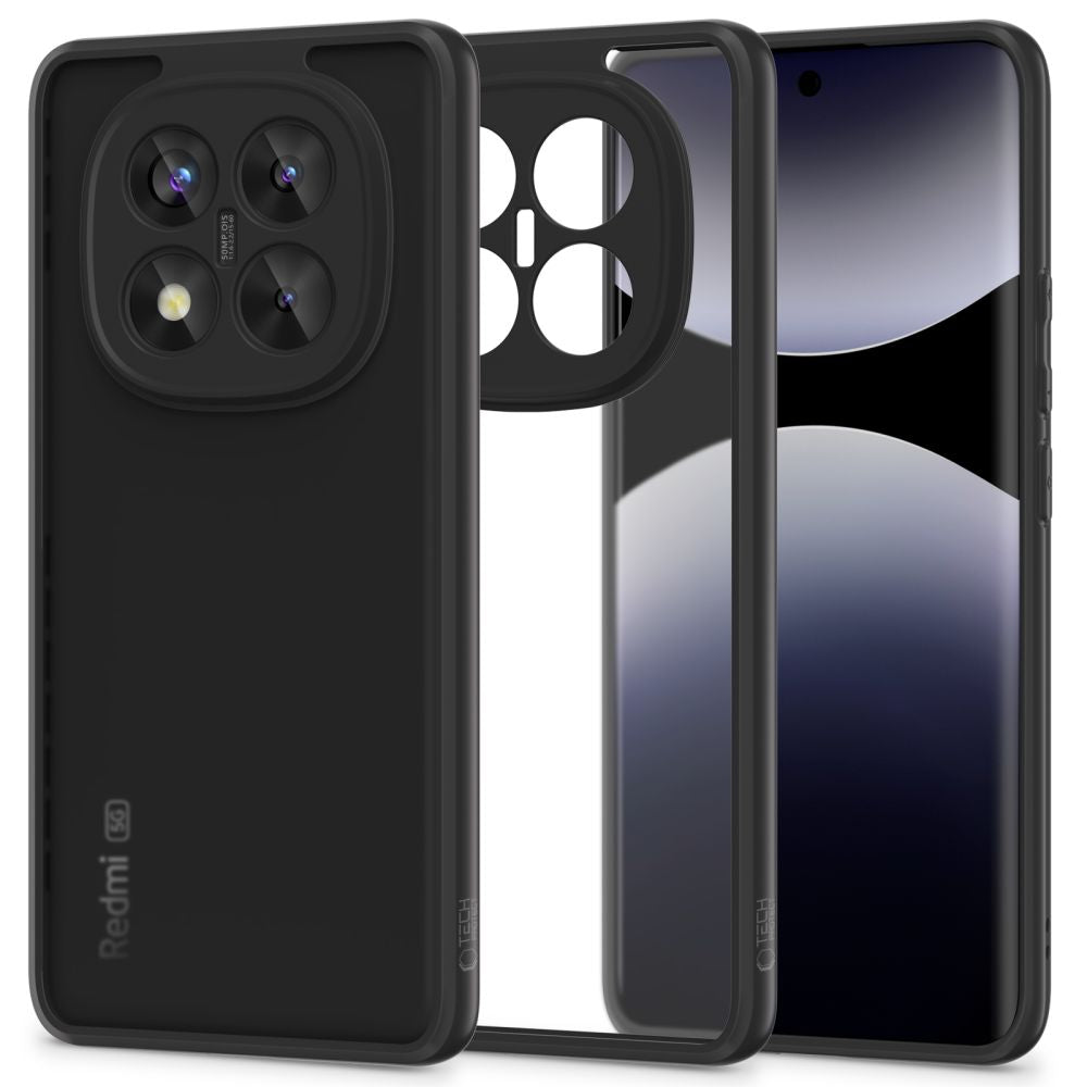 COQUE TECH-PROTECT MAGMAT XIAOMI REDMI NOTE 14 PRO+ PLUS 5G NOIR MAT