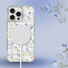 COQUE POUR IPHONE 16 PRO MAX TECH-PROTECT MAGMOOD MAGSAFE FLEURS DE PRINTEMPS
