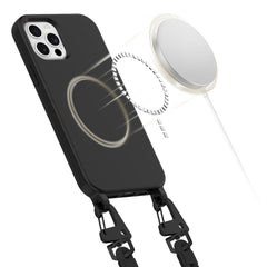 COQUE TECH-PROTECT MAGNECKLACE MAGSAFE IPHONE 12 / 12 PRO NOIR