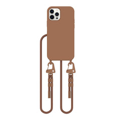 COQUE TECH-PROTECT MAGNECKLACE MAGSAFE IPHONE 12 / 12 PRO MARRON CHOCOLAT