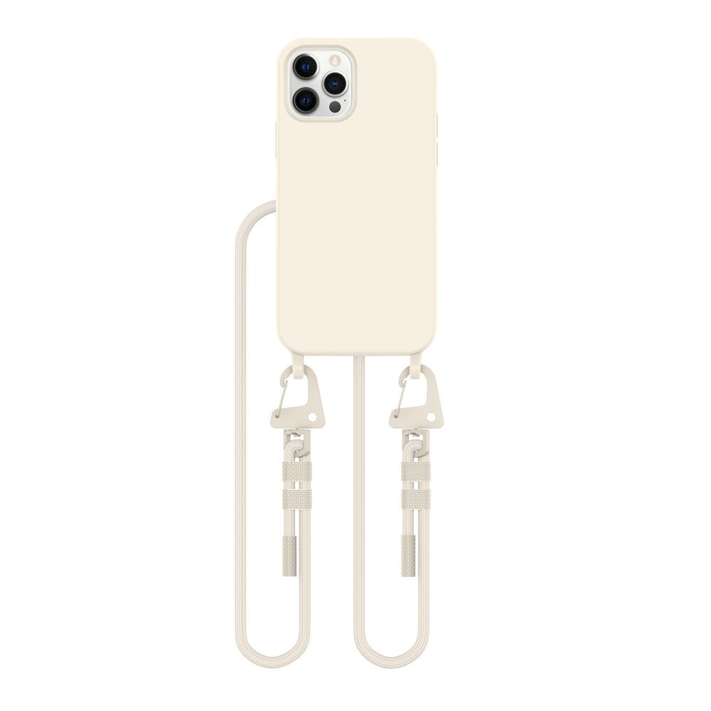COQUE TECH-PROTECT MAGNECKLACE MAGSAFE IPHONE 12 / 12 PRO COSMIC LATTE