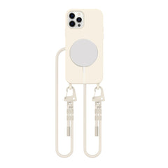 COQUE TECH-PROTECT MAGNECKLACE MAGSAFE IPHONE 12 / 12 PRO COSMIC LATTE