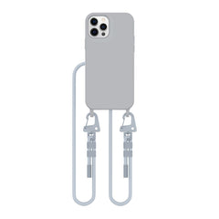 COUVERTURE TECH-PROTECT MAGNECKLACE MAGSAFE IPHONE 12 / 12 PRO CRAYON GRIS
