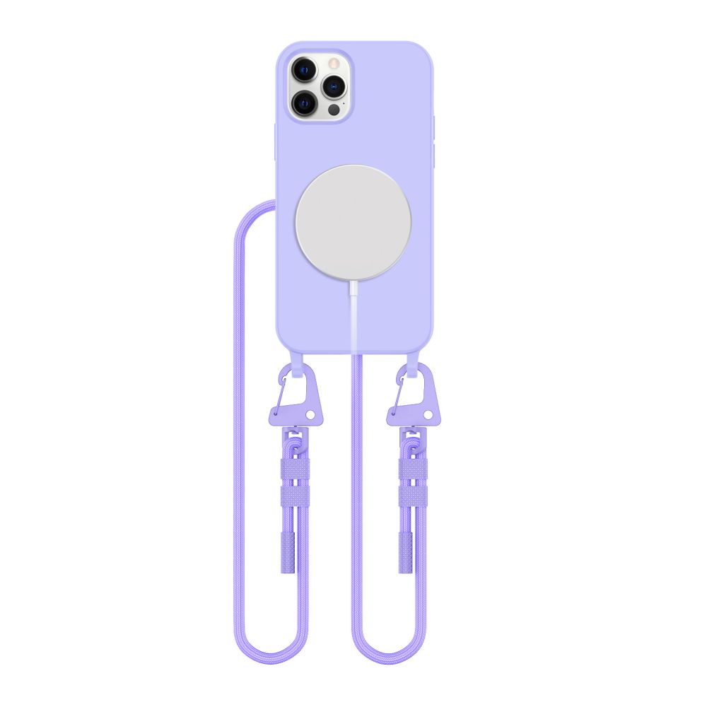 COQUE TECH-PROTECT MAGNECKLACE MAGSAFE IPHONE 12 / 12 PRO LAVANDE