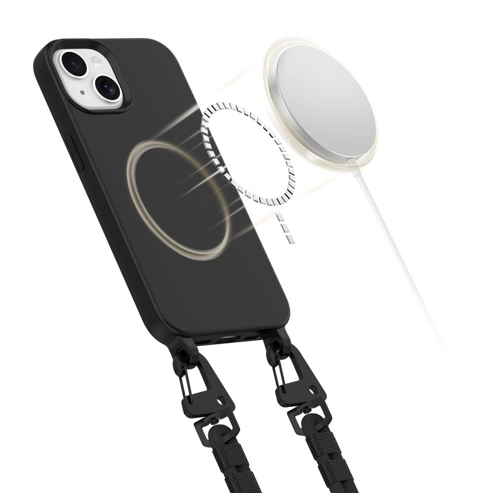 COUVERTURE TECH-PROTECT MAGNECKLACE MAGSAFE IPHONE 13 NOIR