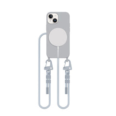 COUVERTURE TECH-PROTECT MAGNECKLACE MAGSAFE IPHONE 13 MINI GRIS CRAYON