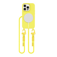 COUVERTURE TECH-PROTECT MAGNECKLACE MAGSAFE IPHONE 14 PRO JAUNE CANARIS