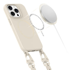 COUVERTURE TECH-PROTECT MAGNECKLACE MAGSAFE IPHONE 14 PRO COSMIC LATTE
