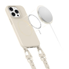 COUVERTURE TECH-PROTECT MAGNECKLACE MAGSAFE IPHONE 14 PRO COSMIC LATTE